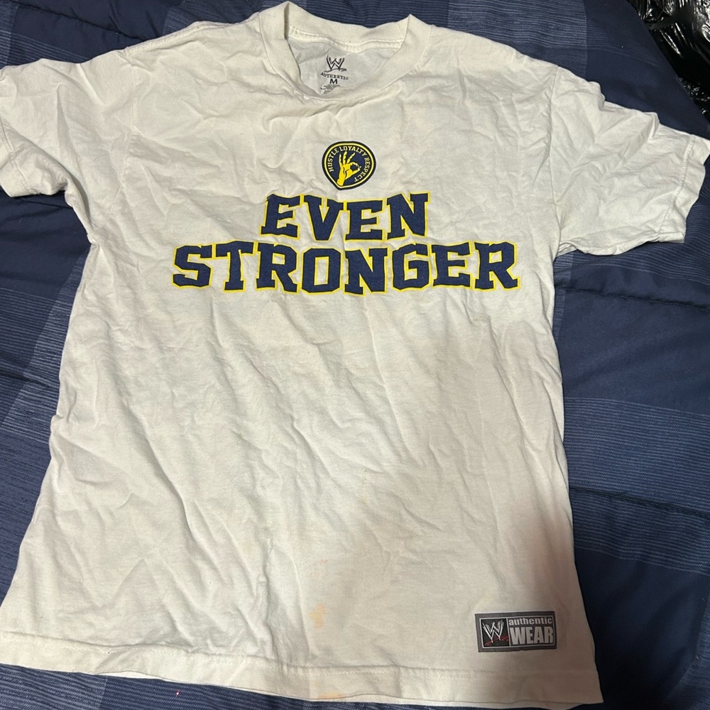 WWE John Cena “Even stronger” t shirt - men’s size medium